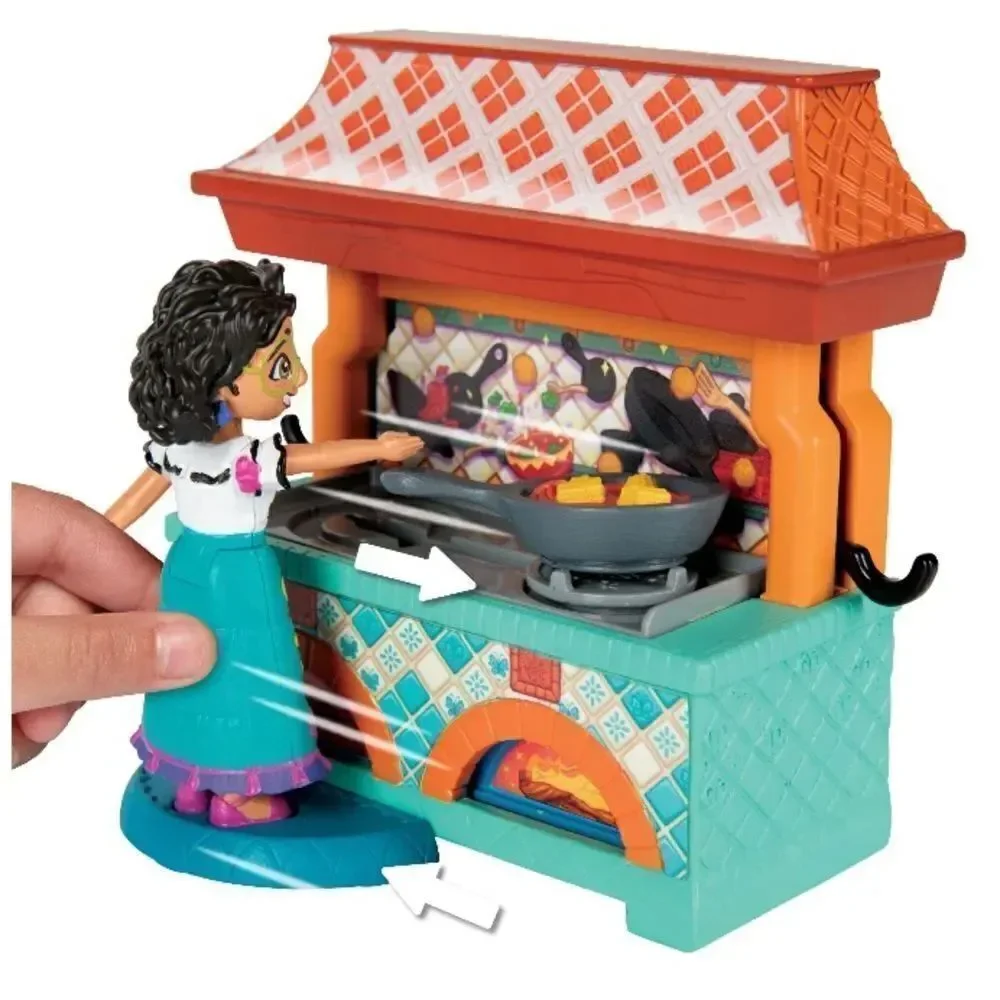 Girls Encanto Disney Mirabel & Julieta Step & Stir Doll 9- Piece Play Set & Bag